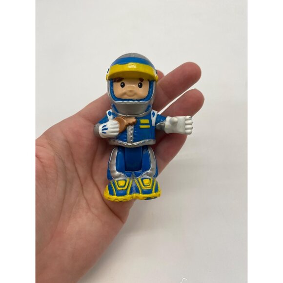 Fisher-Price Little People Race Car Drew Figurine: Preschool Pretend Play Toy - Picture 6 of 8